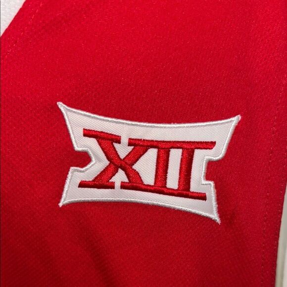 Red Oklahoma Basketball Jersey - Picture 6 of 14